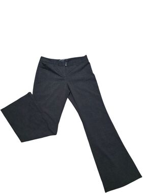 French Cuff Charcoal Gray Women's Dress Pants Size 8P